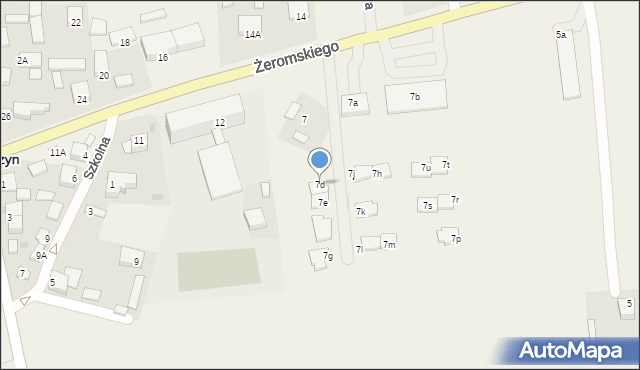 Strawczyn, Żeromskiego Stefana, 7d, mapa Strawczyn