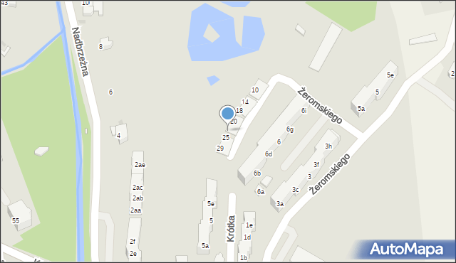 Stronie Śląskie, Żeromskiego Stefana, 24, mapa Stronie Śląskie