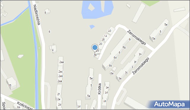 Stronie Śląskie, Żeromskiego Stefana, 29, mapa Stronie Śląskie