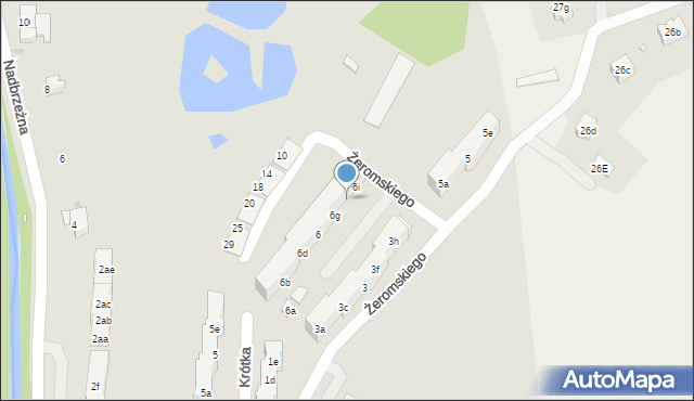 Stronie Śląskie, Żeromskiego Stefana, 6h, mapa Stronie Śląskie