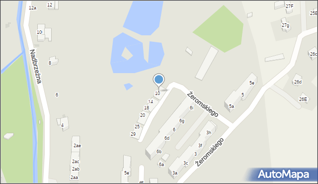 Stronie Śląskie, Żeromskiego Stefana, 9, mapa Stronie Śląskie