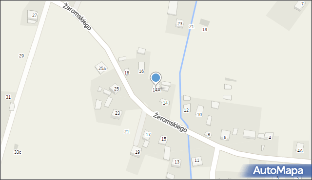 Święta Katarzyna, Żeromskiego Stefana, 14A, mapa Święta Katarzyna