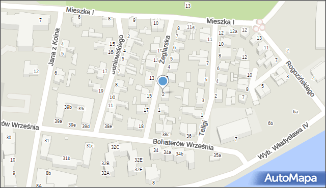 Świnoujście, Żeglarska, 2, mapa Świnoujście