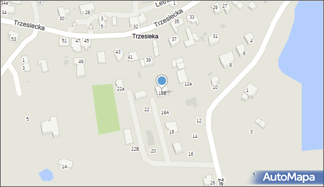 Szczecinek, Żeglarska, 18B, mapa Szczecinek