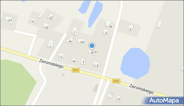 Sztumskie Pole, Żeromskiego Stefana, 10, mapa Sztumskie Pole