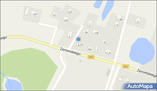 Sztumskie Pole, Żeromskiego Stefana, 4, mapa Sztumskie Pole