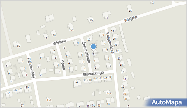 Szubin, Żeromskiego Stefana, 6, mapa Szubin