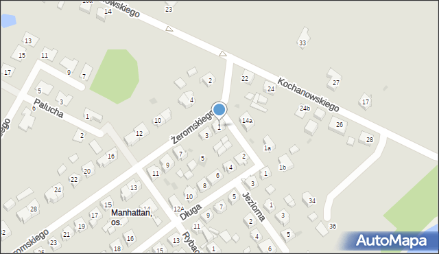 Trzemeszno, Żeromskiego Stefana, 1, mapa Trzemeszno