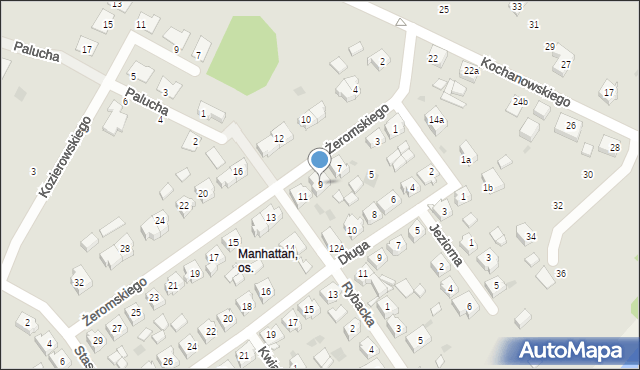 Trzemeszno, Żeromskiego Stefana, 9, mapa Trzemeszno