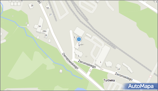 Wieliczka, Żeromskiego Stefana, 4, mapa Wieliczka