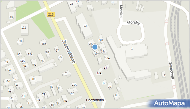 Władysławowo, Żeromskiego Stefana, 18, mapa Władysławowo