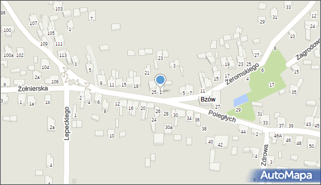 Zawiercie, Żeromskiego Stefana, 1, mapa Zawiercie