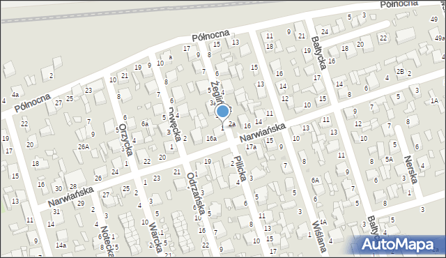 Zduńska Wola, Żeglińska, 1, mapa Zduńska Wola