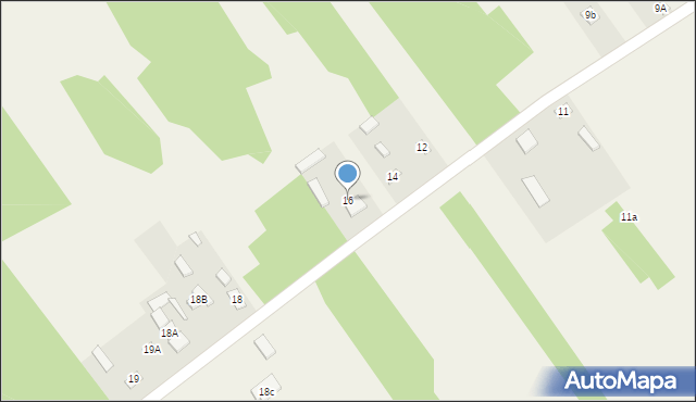 Żebrówka, Żebrówka, 16, mapa Żebrówka