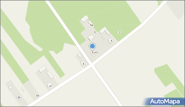 Żebrówka, Żebrówka, 7, mapa Żebrówka