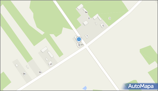 Żebrówka, Żebrówka, 8, mapa Żebrówka