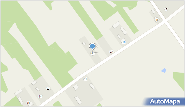 Żebrówka, Żebrówka, 9b, mapa Żebrówka