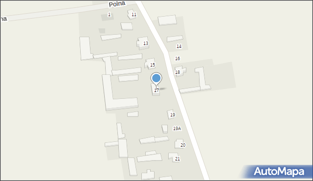 Żebry-Perosy, Żebry-Perosy, 17, mapa Żebry-Perosy