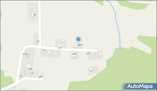 Zebrzydowice, Zebrzydowice, 378, mapa Zebrzydowice