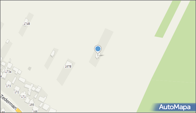 Zederman, Zederman, 165d, mapa Zederman