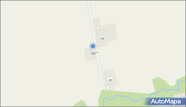 Zegartowice, Zegartowice, 85a, mapa Zegartowice