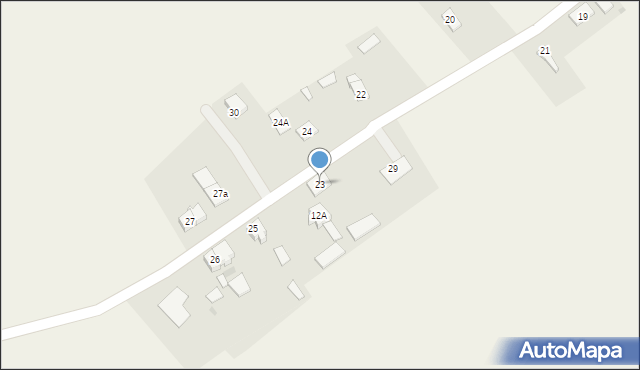 Zegartowice, Zegartowice, 23, mapa Zegartowice