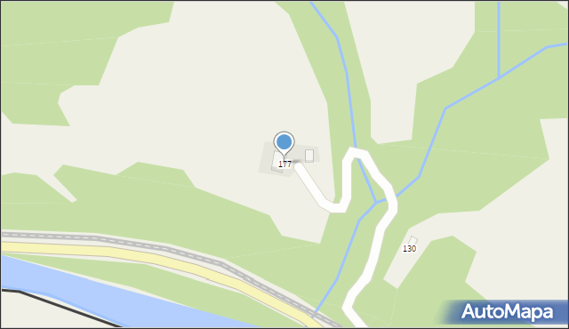 Żegiestów, Żegiestów, 177, mapa Żegiestów