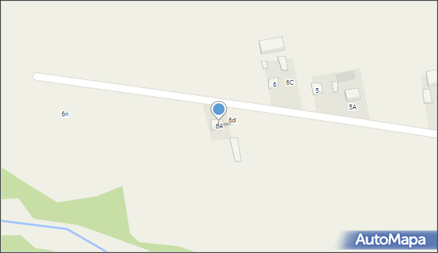 Żegocin, Żegocin, 6A, mapa Żegocin