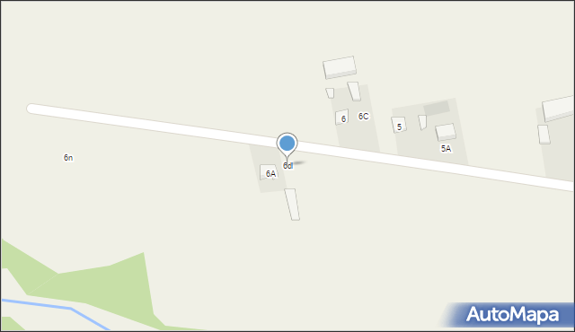 Żegocin, Żegocin, 6d, mapa Żegocin