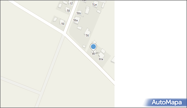 Żegocin, Żegocin, 60, mapa Żegocin