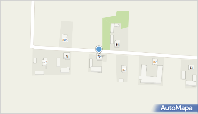 Żelazków, Żelazków, 79, mapa Żelazków