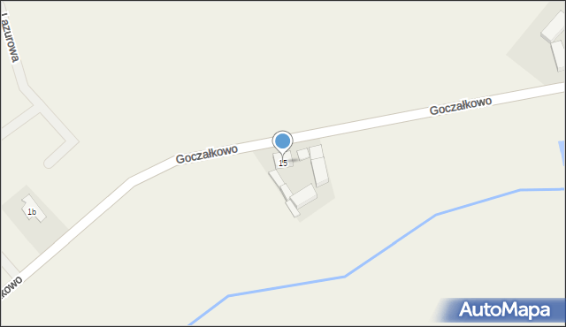 Żelazkowo, Żelazkowo, 15, mapa Żelazkowo