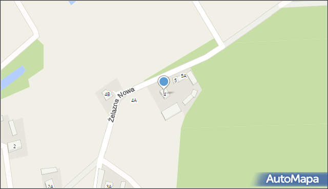 Żelazna Nowa, Żelazna Nowa, 4, mapa Żelazna Nowa