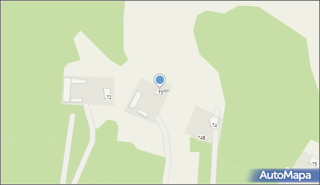 Żelazna Rządowa, Żelazna Rządowa, 73, mapa Żelazna Rządowa