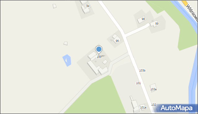 Żelazno, Żelazno, 100, mapa Żelazno