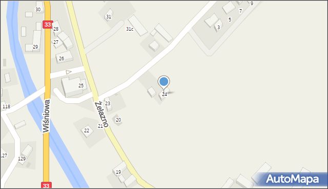 Żelazno, Żelazno, 24, mapa Żelazno