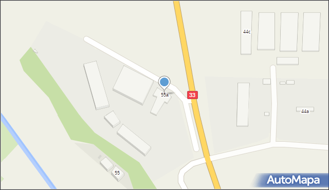 Żelazno, Żelazno, 55a, mapa Żelazno