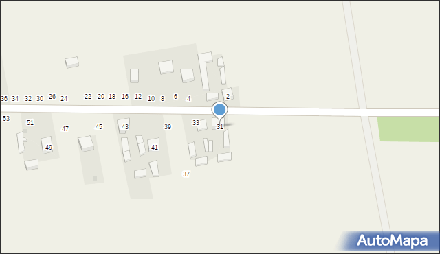 Żelazowice, Żelazowice, 31, mapa Żelazowice