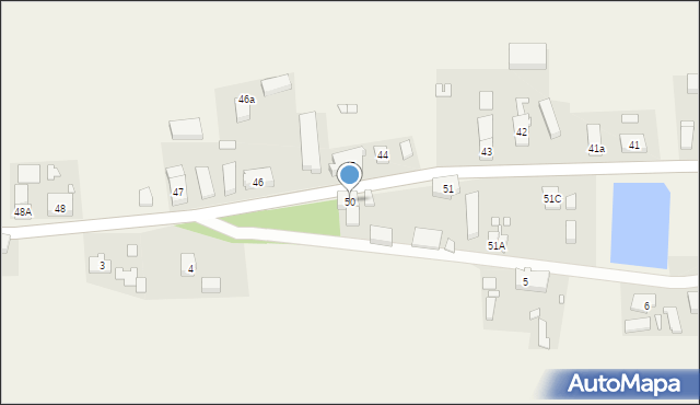 Żelechów, Żelechów, 50, mapa Żelechów
