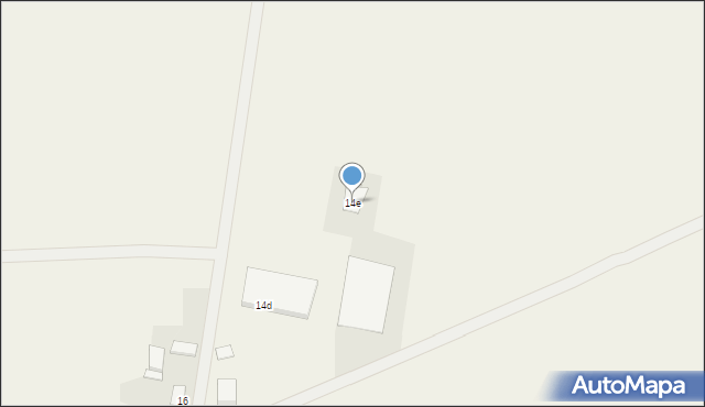 Żelechowo, Żelechowo, 14e, mapa Żelechowo