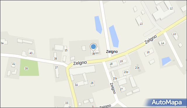 Zelgno, Zelgno, 36, mapa Zelgno