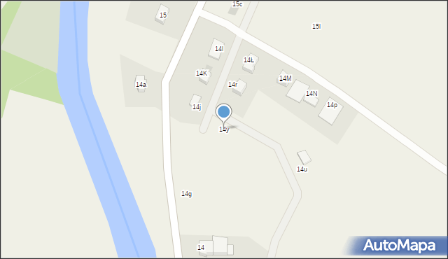 Żelichowo, Żelichowo, 14y, mapa Żelichowo