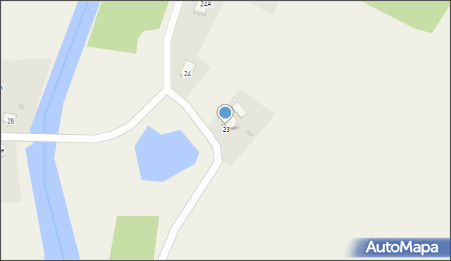 Żelichowo, Żelichowo, 23, mapa Żelichowo