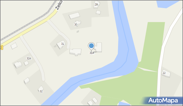 Żelichowo, Żelichowo, 31A, mapa Żelichowo