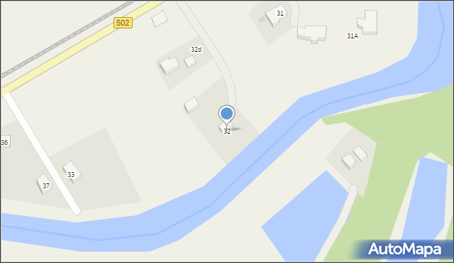 Żelichowo, Żelichowo, 32, mapa Żelichowo