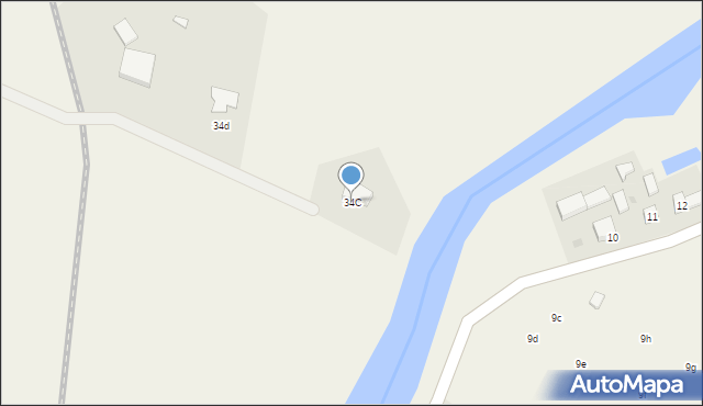 Żelichowo, Żelichowo, 34C, mapa Żelichowo