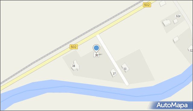 Żelichowo, Żelichowo, 36, mapa Żelichowo