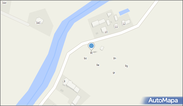 Żelichowo, Żelichowo, 9c, mapa Żelichowo