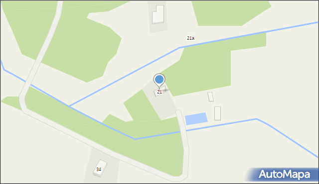 Żelimucha, Żelimucha, 21, mapa Żelimucha