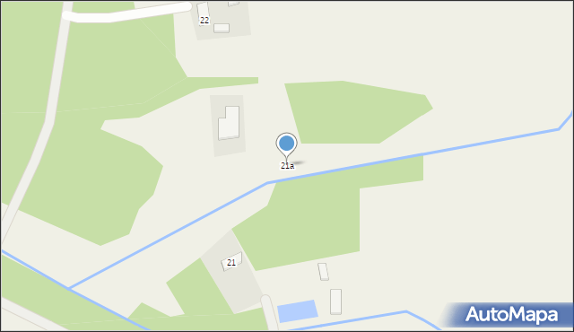 Żelimucha, Żelimucha, 21a, mapa Żelimucha